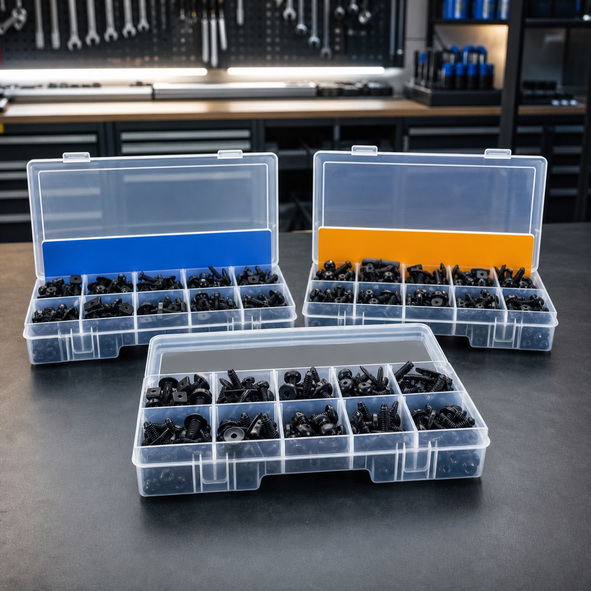 Ford Assorted Trim Clip Kit - 415pc for UK garage and bodyshop trade buyers